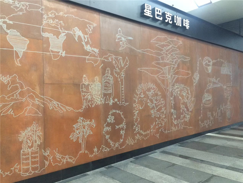 汨罗耐候钢幕墙